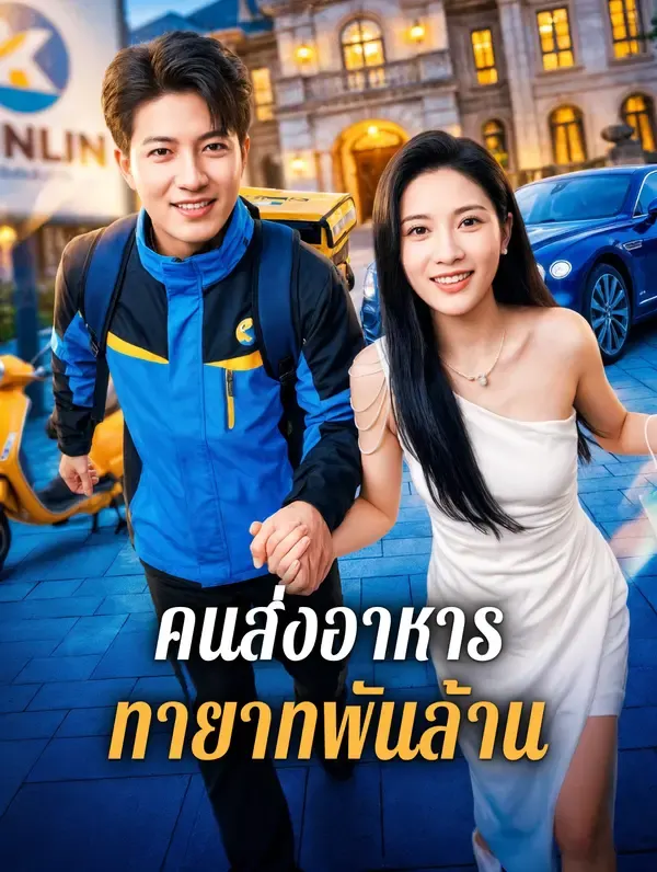 คนส่งอาหาร ทายาทพันล้าน